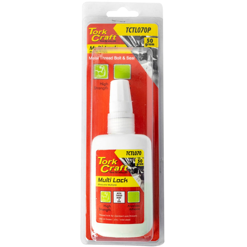 Tork Craft | Multi Metal Lock High Strength Bond & Seal 50g-Toolcraft