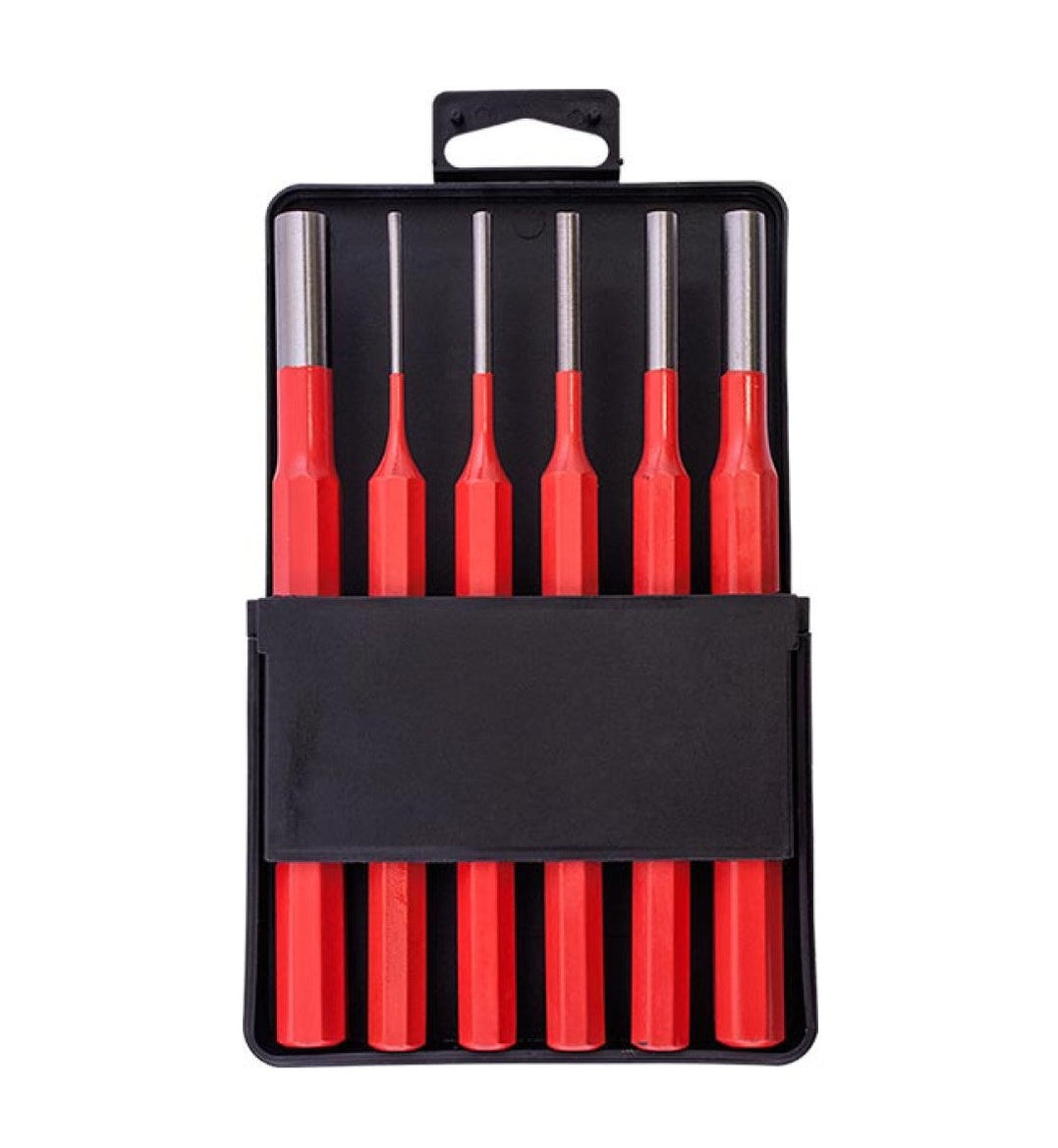 Tork Craft | Pin Punch Set Red 6Pc - BPM Toolcraft