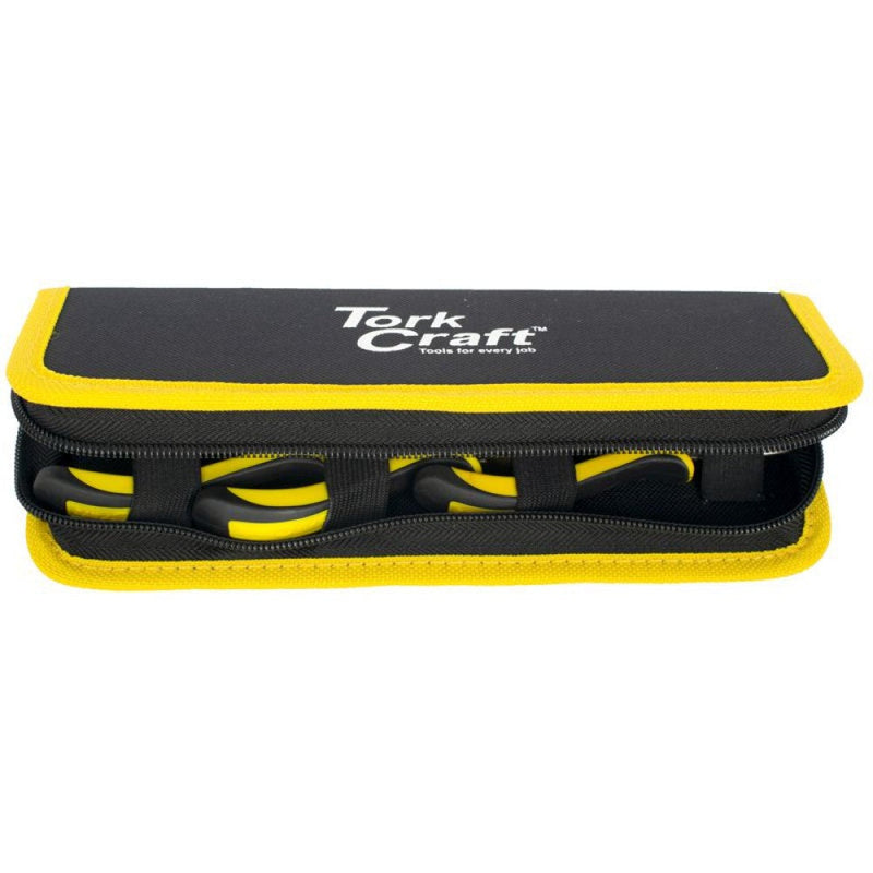 Tork Craft | Plier Set Mini in Carry Bag 5Pc-Toolcraft