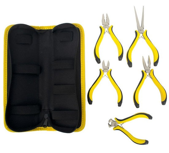Tork Craft | Plier Set Mini in Carry Bag 5Pc-Toolcraft