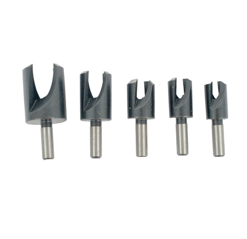 Tork Craft | Plug Cutter Set 5Pc 6, 8, 10, 12 & 16mm - Toolcraft