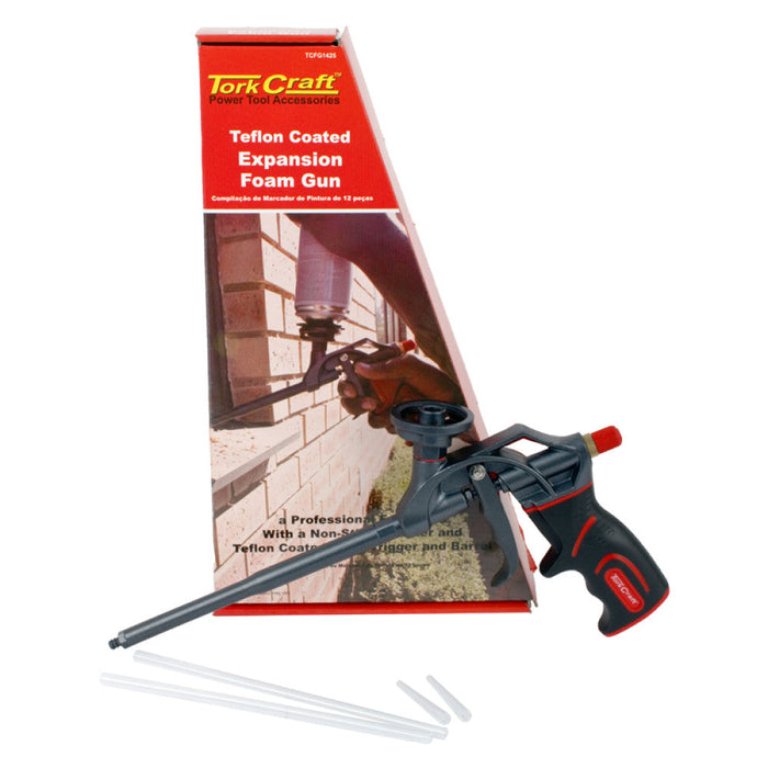 Tork Craft | Polyurethane Foam Gun Teflon Coated Non-Stick