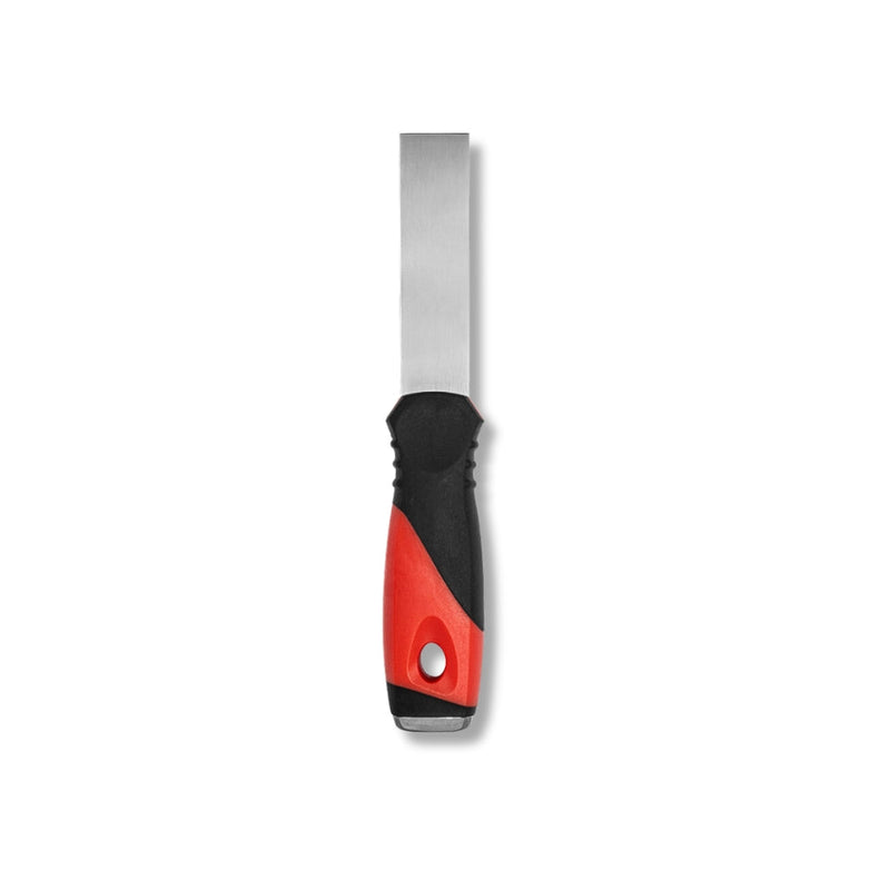 Tork Craft | Putty Knife 25mm S/Steel Blade Soft Grip Steel Cap-Toolcraft