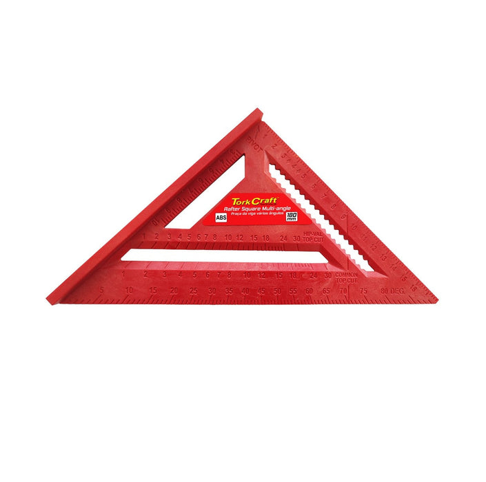 True Craft Square Tork Craft | Rafter Square ABS Triangular 180mm Multi Angle - BPM Toolcraft