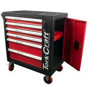 Tork Craft | Roller Tool Cabinet 6 Drawer on Castors with 184Pc of Tools-Toolcraft