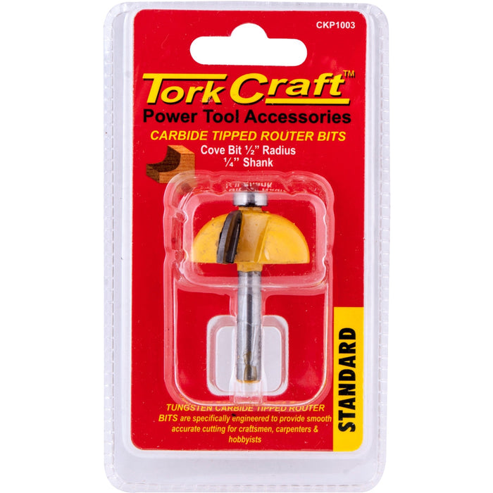 Tork Craft | Router Bit Cove 1/2"
