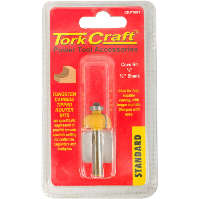 Tork Craft | Router Bit Cove 1/4"