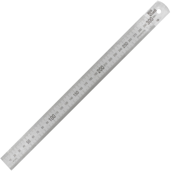 Steel Mm Ruler Craft Right Tork Craft | Ruler S/Steel 300mm