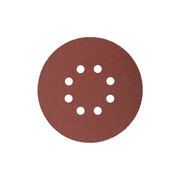 Tork Craft | Sanding Discs 150mm 8 Hole Velcro 10Pc - Various Grits 60G-Toolcraft
