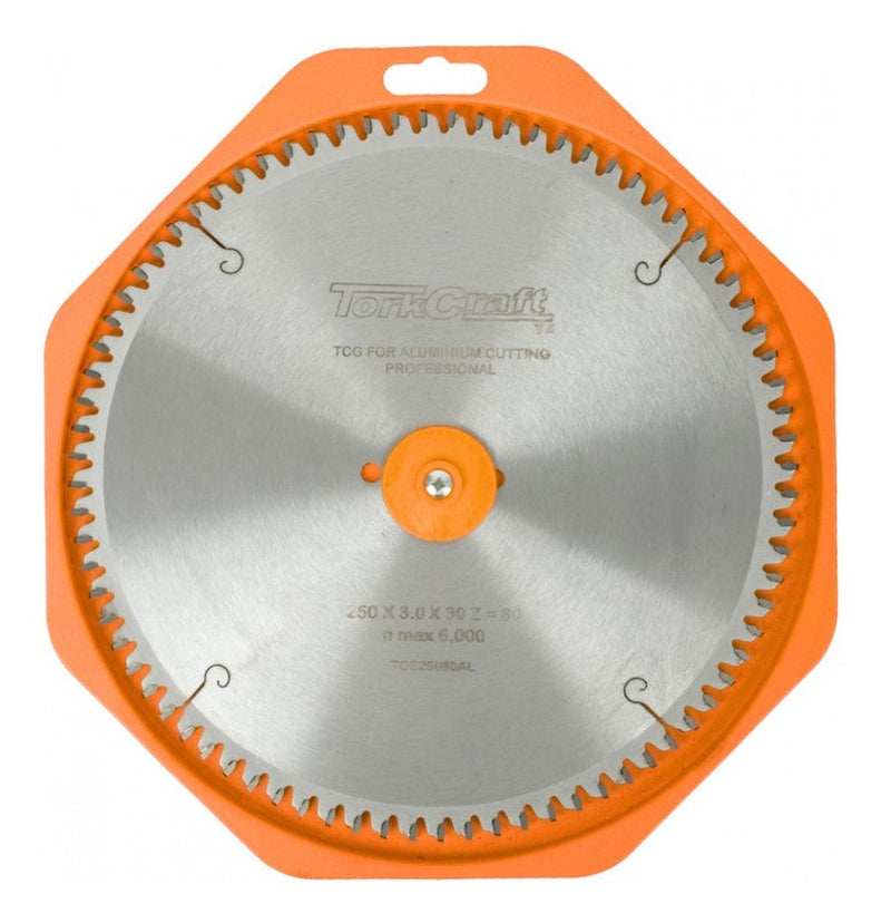 Tork Craft | Saw Blade TCG 250X80T 30/16mm Euro Tip Aluminium Professional-Toolcraft