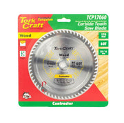 Tork Craft | Saw Blade TCT 170X60T 20/16mm Contractor Wood-Toolcraft
