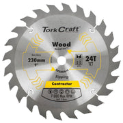 Tork Craft | Saw Blade TCT 230X24T 16mm Contractor-Toolcraft