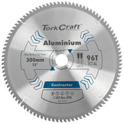 Tork Craft | Saw Blade TCT 300X96T 30/25,4/20/16mm Contractor Aluminium-Toolcraft