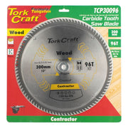 Tork Craft | Saw Blade TCT 300X96T 30/25,4/20/16mm Contractor-Toolcraft