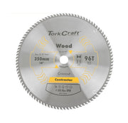 Tork Craft | Saw Blade TCT 350X96T 30/25,4mm Contractor Wood-Toolcraft