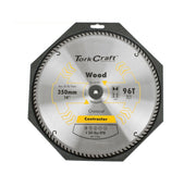 Tork Craft | Saw Blade TCT 350X96T 30/25,4mm Contractor Wood-Toolcraft