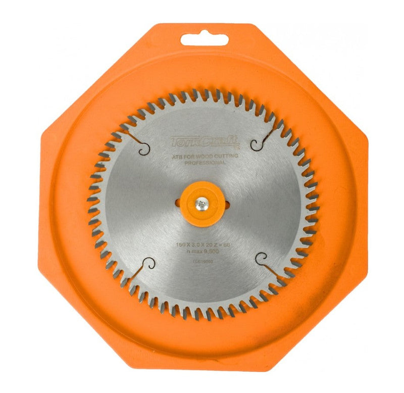 Tork Craft | Saw Blade TCT Euro Tip 160X60T 20mm Bore Wood Cutting Professional-Toolcraft