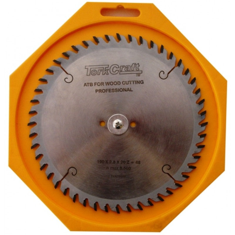 Tork Craft | Saw Blade TCT Euro Tip 190X48T 20/16mm Professional-Toolcraft