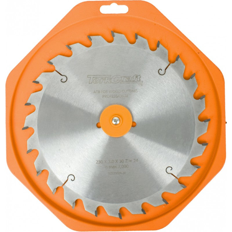 Tork Craft | Saw Blade TCT Euro Tip 230X24T 30/25,4/20/16mm Professional-Toolcraft