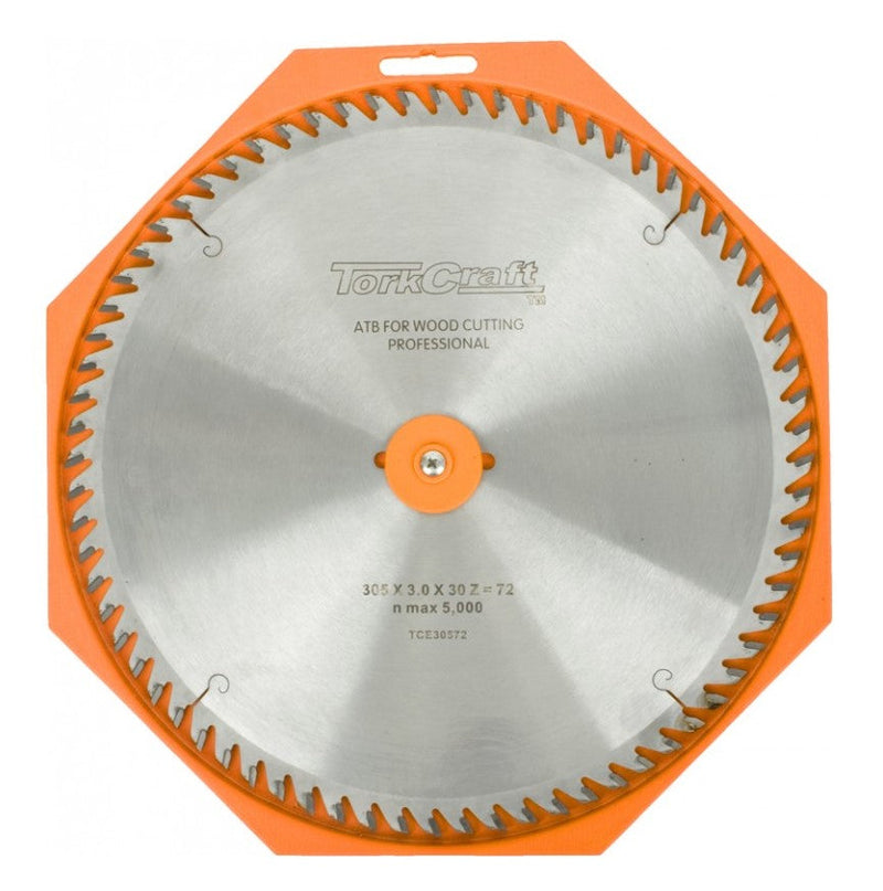 Tork Craft | Saw Blade TCT Euro Tip 305X72T 30/25,4/20/16mm Professional-Toolcraft