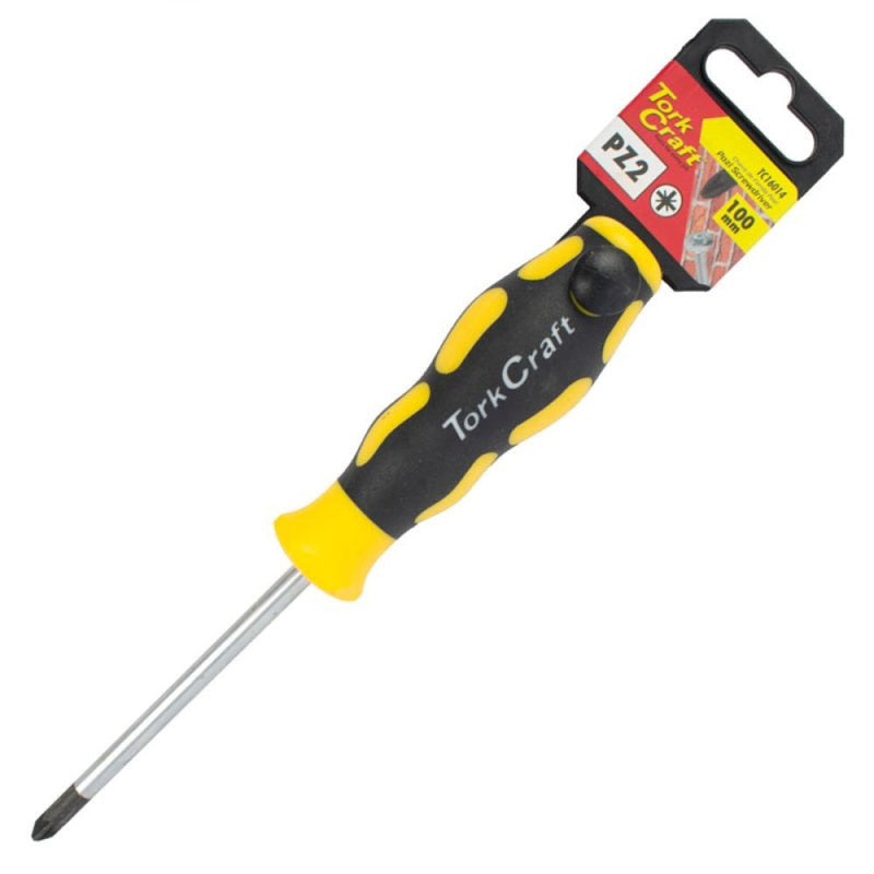Tork Craft | Screwdriver PZ No.2 X100mm-Toolcraft