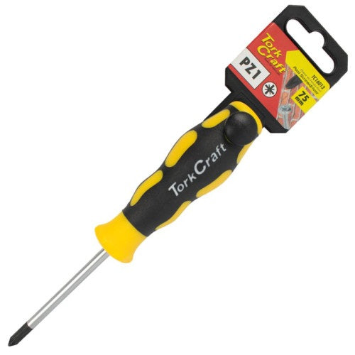Tork Craft | Screwdriver Pozi No. 1X75mm-Toolcraft