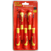Tork Craft | Screwdriver Set 5Pc Precision Electronic Insulated-Toolcraft