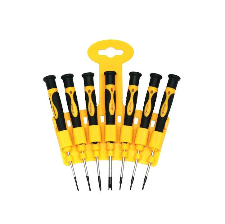 Tork Craft | Screwdriver Set Precision (for Cell Phones) 7Pc-Toolcraft