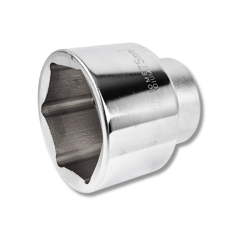 Tork Craft | Socket 75mm 1" CrV Hex-Toolcraft