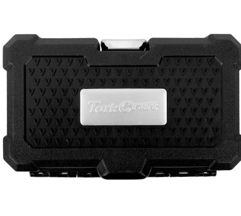 Tork Craft | Socket & Ratchet Set 1/4" CrV 12Pt 40Pc-Toolcraft