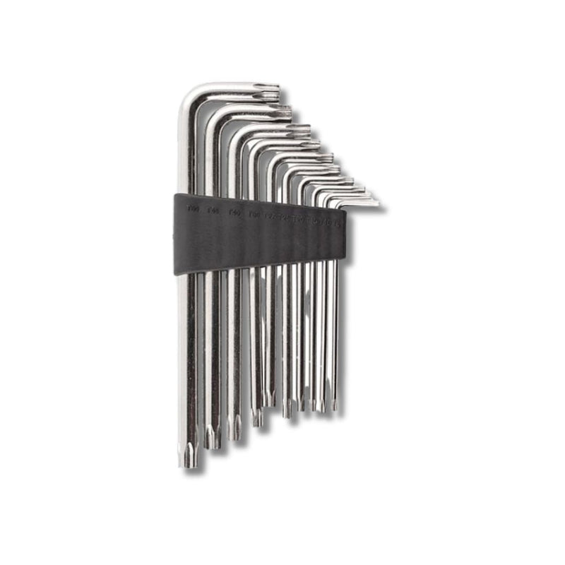 Tork Craft | Torx Keys Security Set T9-T50 CR 10Pc-Toolcraft