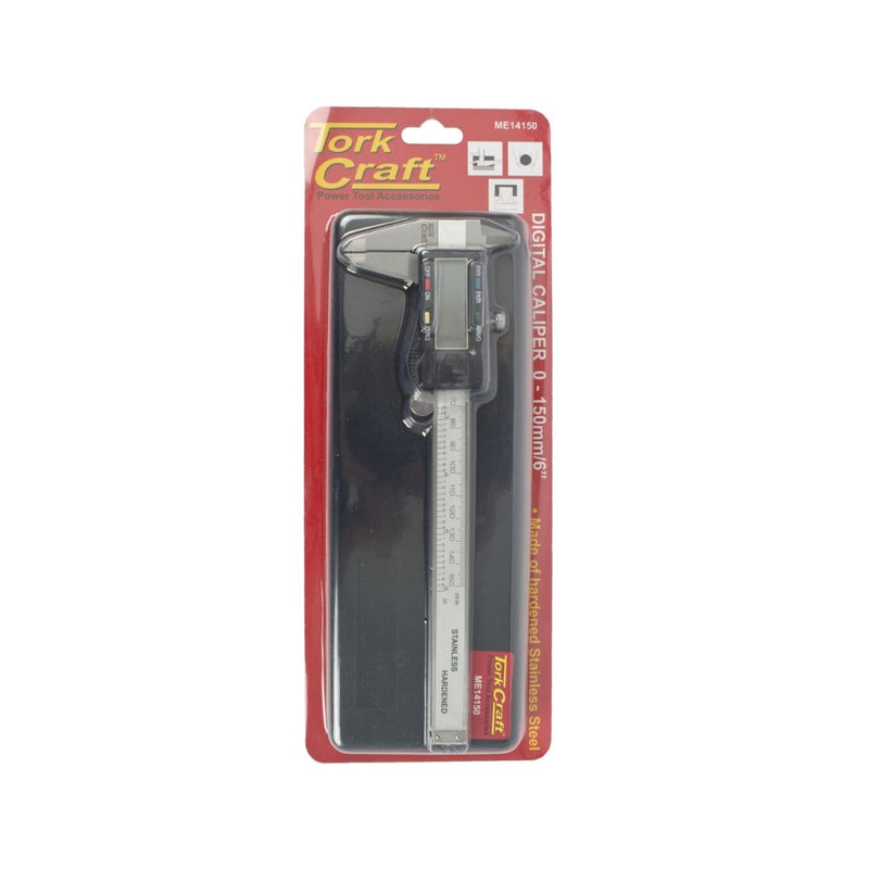 Tork Craft | Vernier Digital Calliper 150mm Stainless Steel-Toolcraft