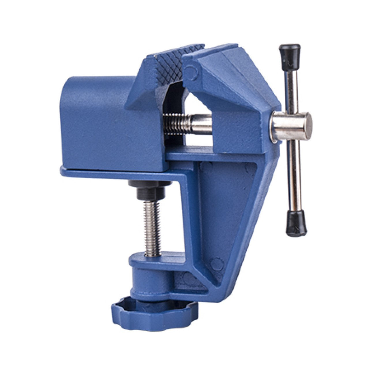 RDEER Mini Aluminum Alloy Bench Vise - 60mm Jaw Width, 70mm Max Opening, Table Clamp Vise - View #4
