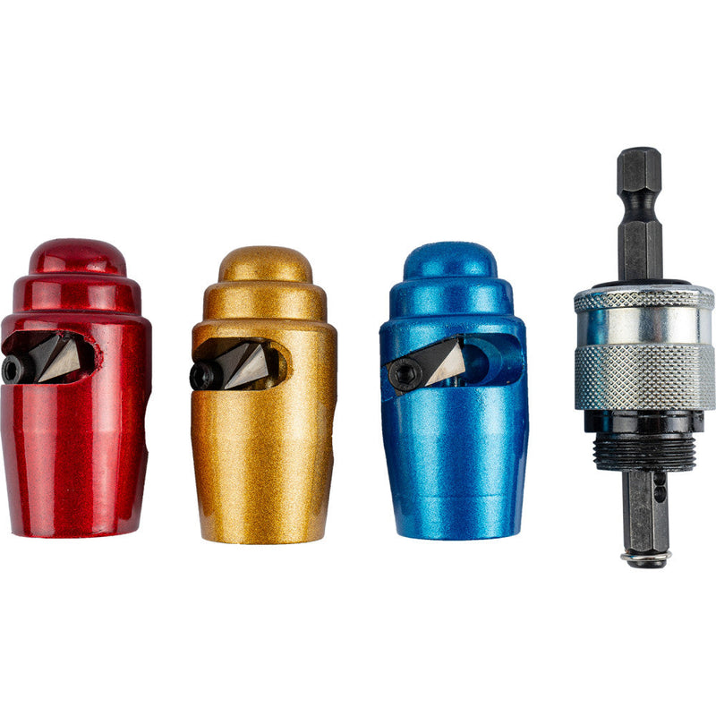 Tork Craft | Wire Stripper Drill Attachment Set Solid Coarse Strand Core 3Pc-Toolcraft