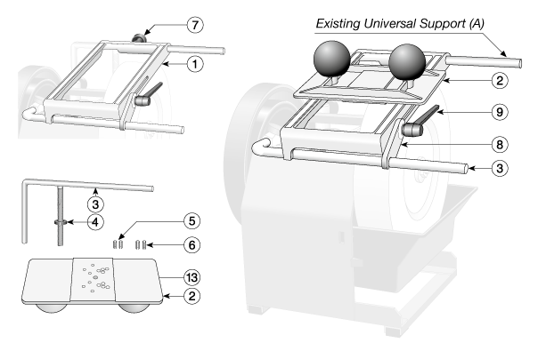 Tormek | Accessory, Moulding Knife Jig Attachment, SVP-80 - Toolcraft