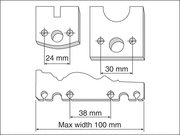 Tormek | Accessory, Moulding Knife Jig Attachment, SVP-80 - Toolcraft