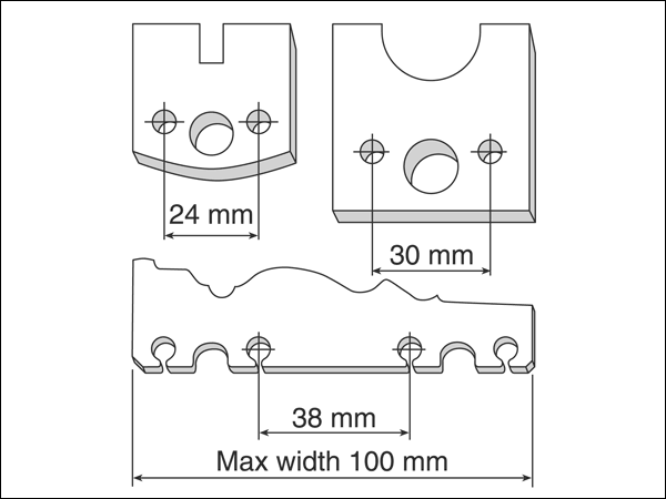 Tormek | Accessory, Moulding Knife Jig Attachment, SVP-80 - Toolcraft