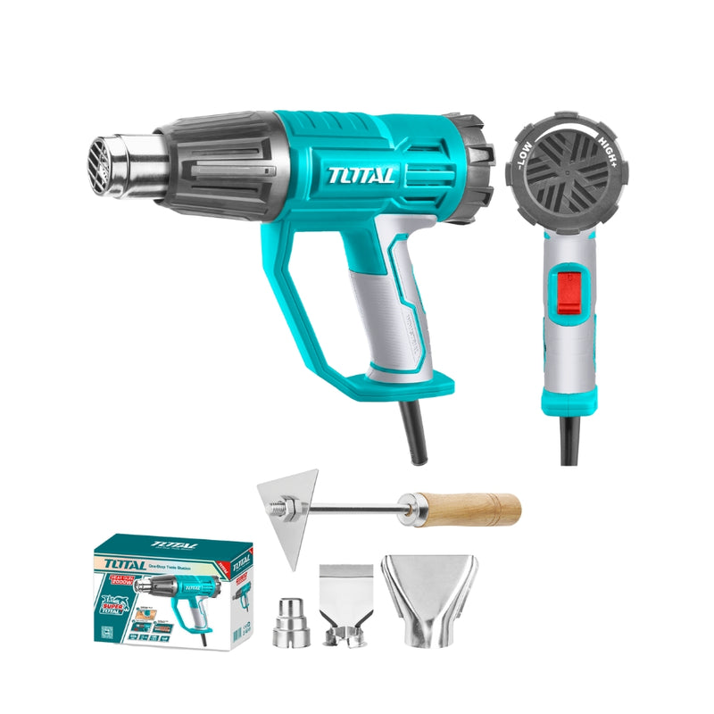 TOTAL | Heat Gun with Rotating Back - 2000W TB20045-Toolcraft