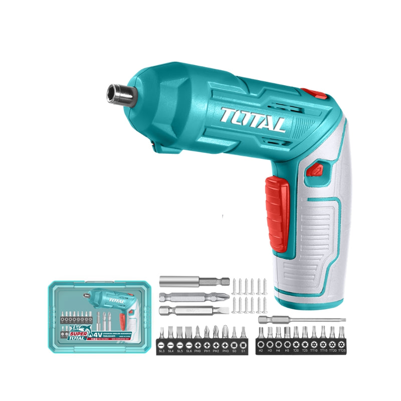 TOTAL | Cordless Screwdriver 4V-Toolcraft