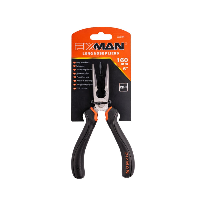 Fixman | Industrial Long Nose Pliers 6"/160mm