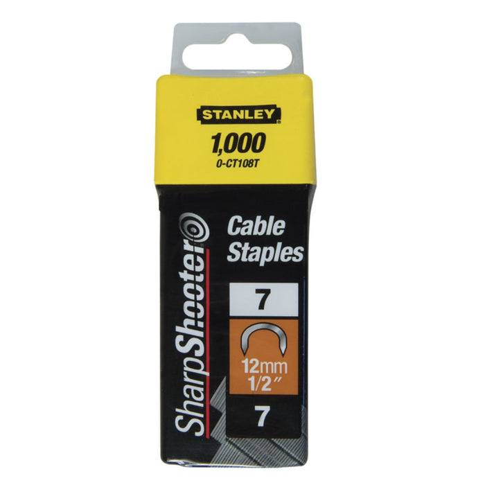 Stanley | Round Staples 1000pc - 12mm