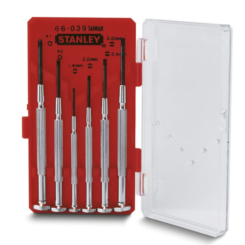 Stanley | Screwdriver Precision Set 6pc-Toolcraft