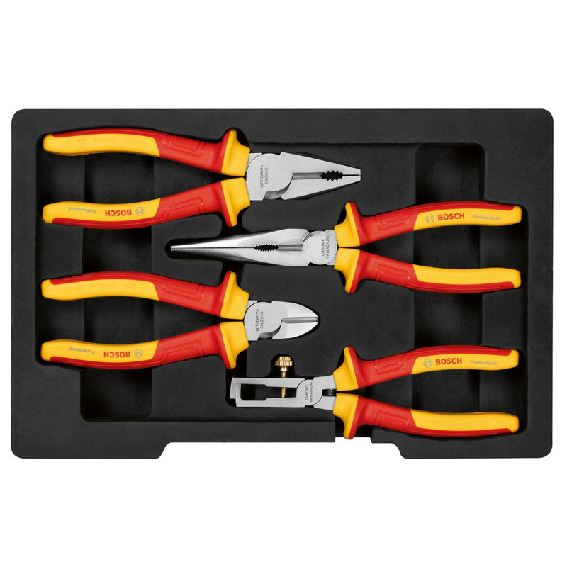 Bosch Professional | Pliers VDE Pliers Set 4pc-Toolcraft
