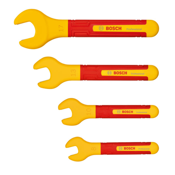 Bosch Professional | Open-end Spanner VDE Set 8/10/13/17mm 4P