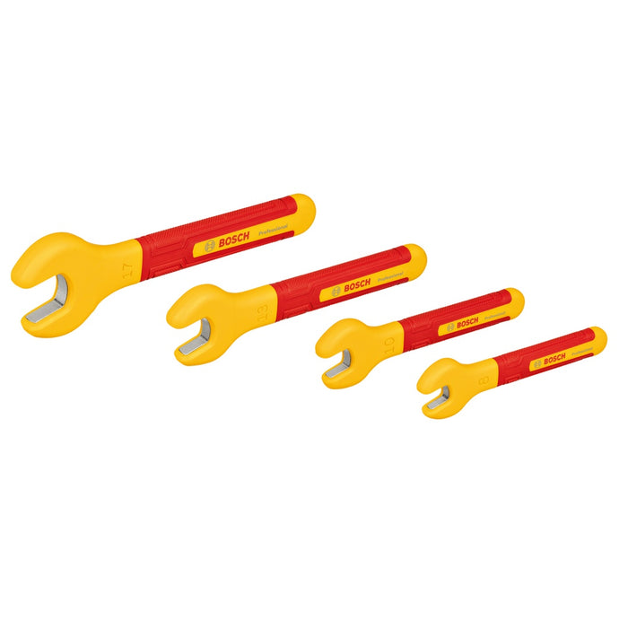 Bosch Professional | Open-end Spanner VDE Set 8/10/13/17mm 4P