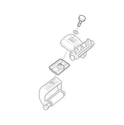 Veritas | Mortise Chisel Adapter for Mk II Narrow Head Honing Guide - Toolcraft