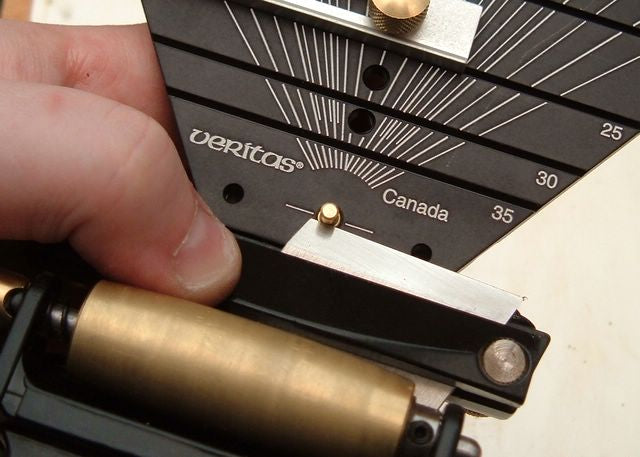 Veritas | Skew Registration Jig for Veritas MK. II Honing Guide - Toolcraft