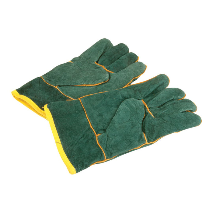 MatSaft | Gloves Green/Yellow Std 50mm WAN0140PM