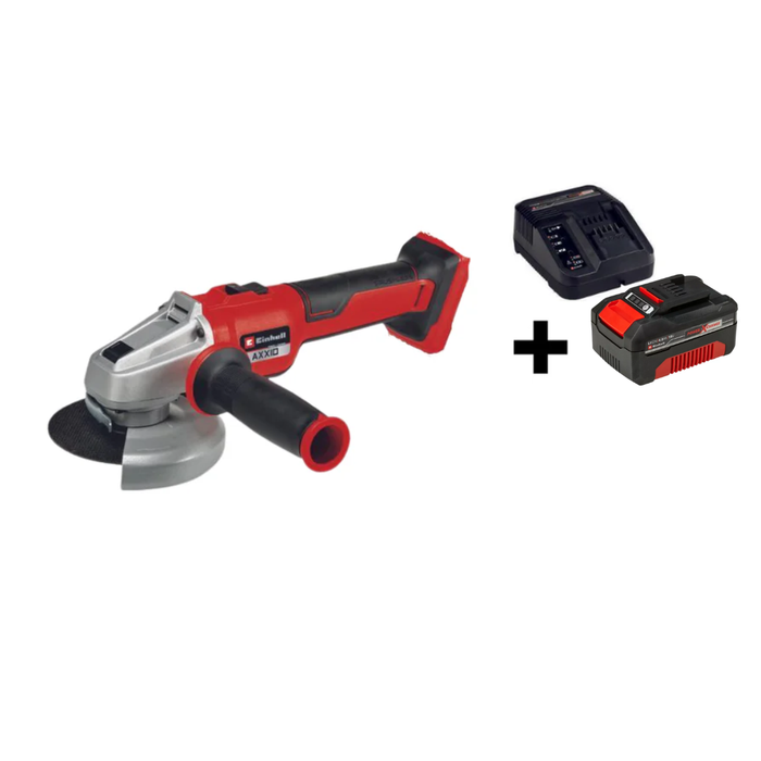 Einhell | Cordless Angle Grinder AXXIO 18/115 Q + 1 X 4.0Ah Battery
