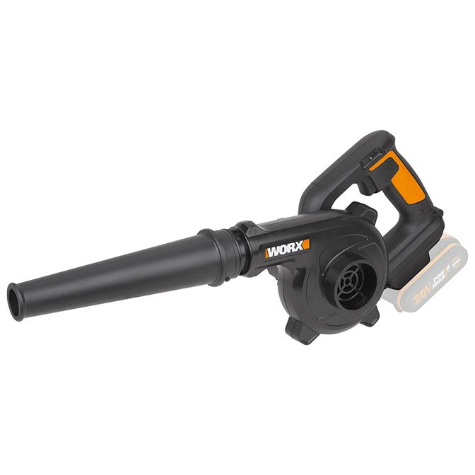 WORX | Workshop Blower Cordless 20V Powershare® 257kph Max Air Speed-Tool Only